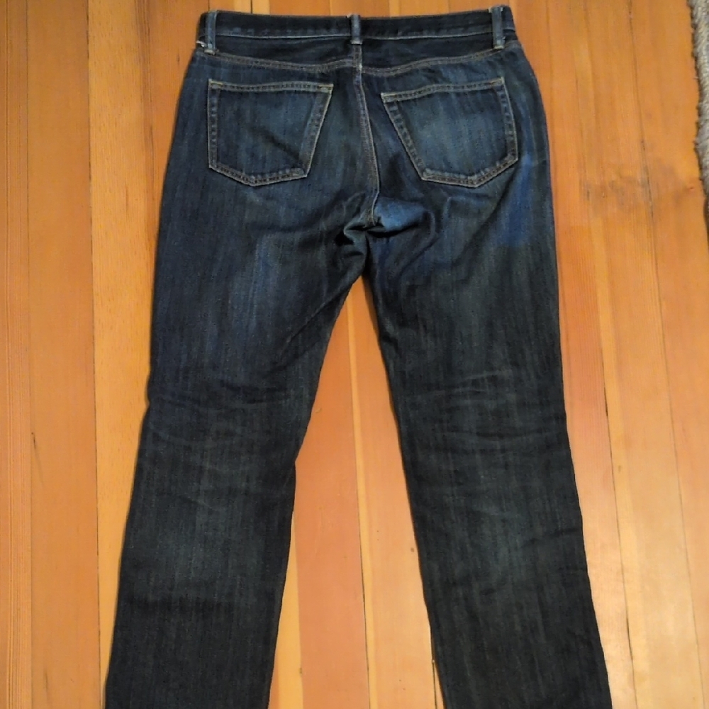Uniqlo Men's Dark Blue Straight Jeans - Picture 7 of 7